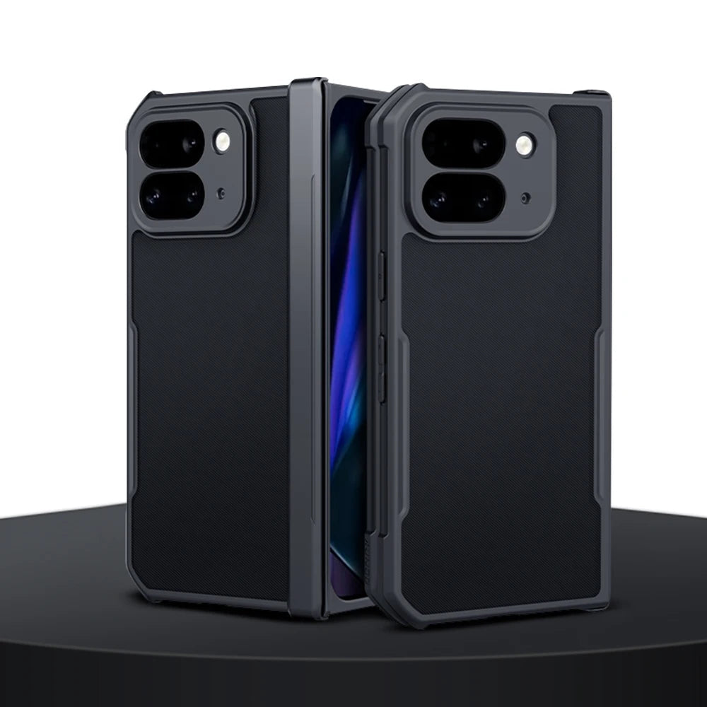Hinge Covered Shockproof Case With Screen Protector - The Pixel Store