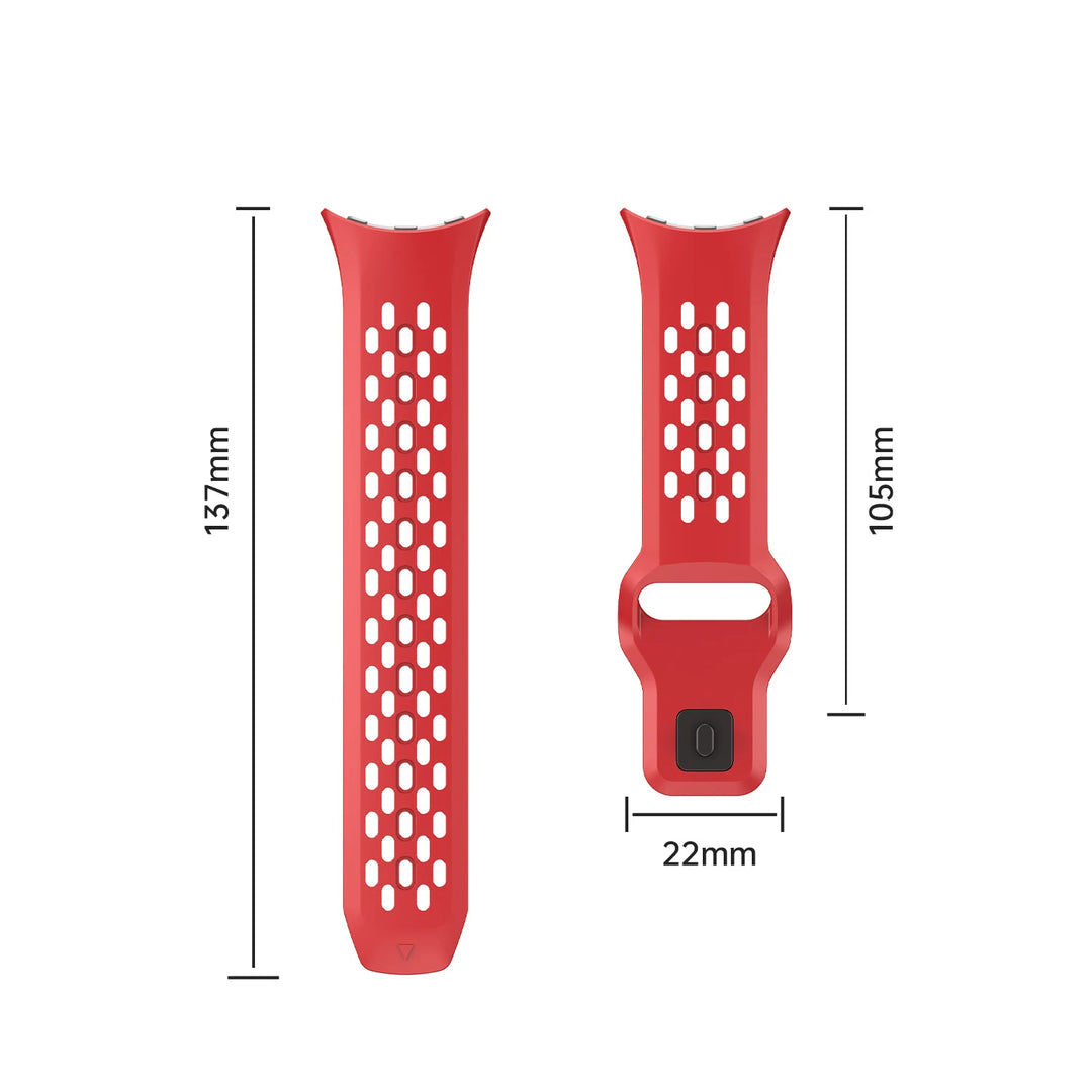 Sports Breathable Silicone Strap For Google Pixel Watch - The Pixel Store