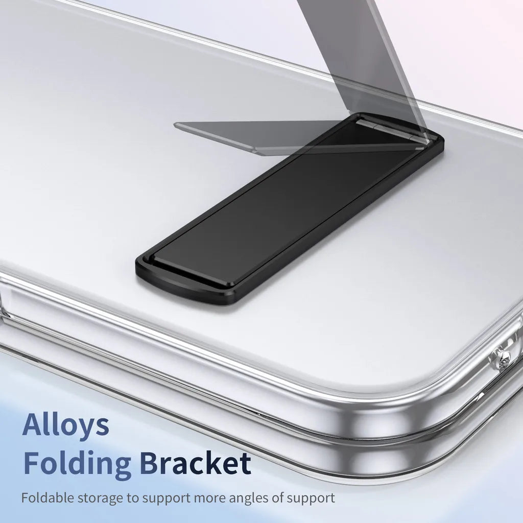 Clear Kickstand Case with Alloy Bracket - The Pixel Store