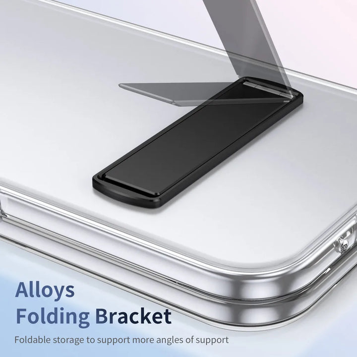 Clear Kickstand Case with Alloy Bracket - The Pixel Store