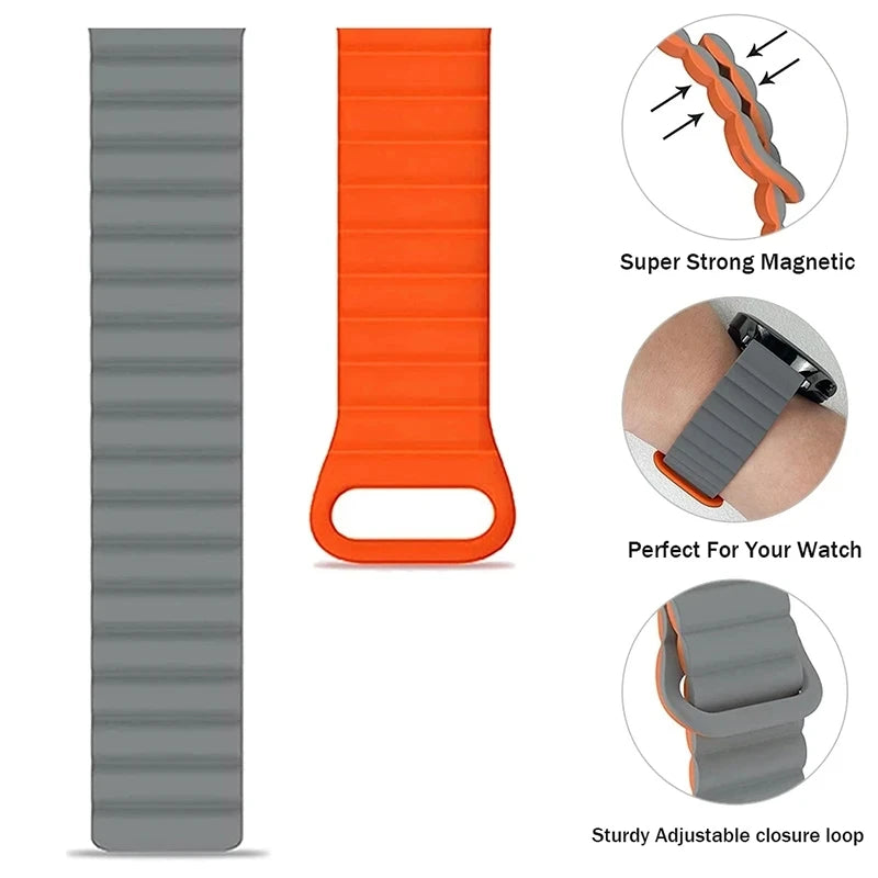 Magnetic Silicone Loop For Google Pixel Watch 3 - The Pixel Store