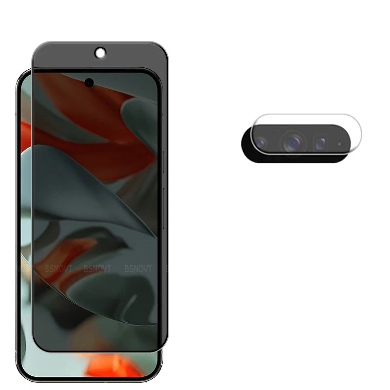 Privacy Tempered Glass + Camera Lens Protector - The Pixel Store