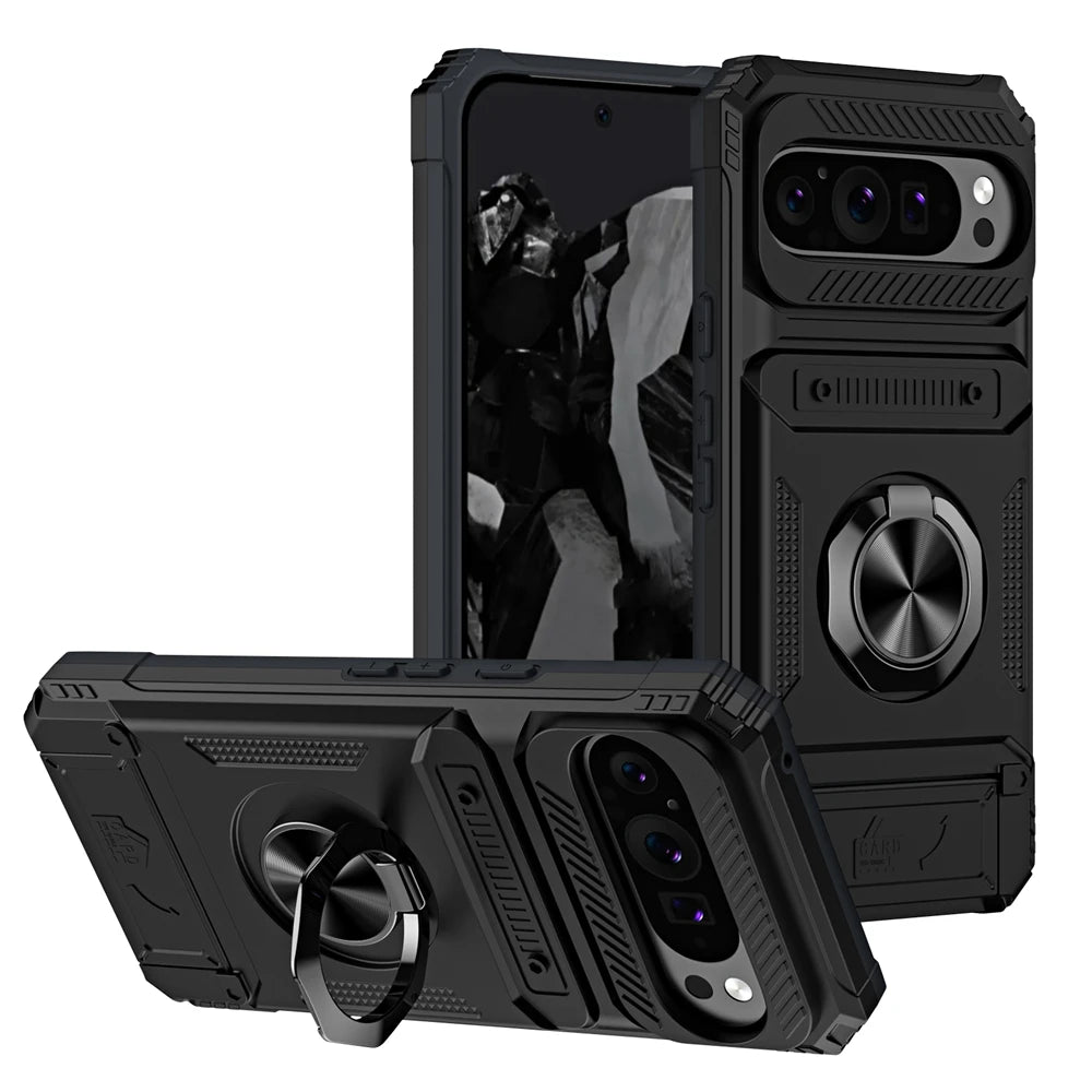 Armor Card Slot Case with Stand - The Pixel Store