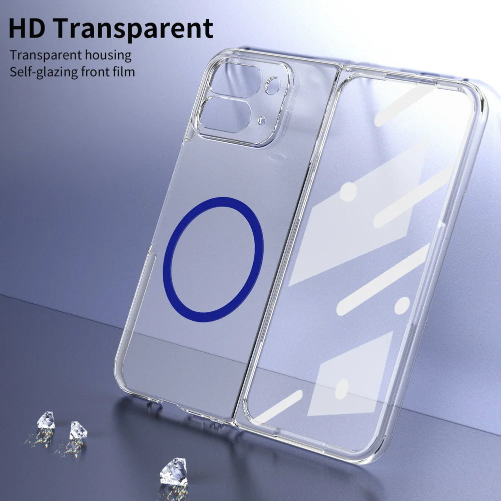 Pixel 10 Pro Fold Clear Magnetic Case - The Pixel Store