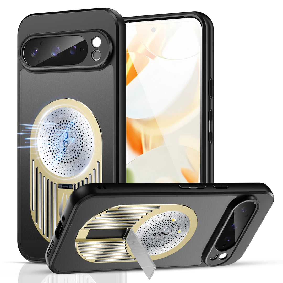 Shockproof Magnetic Case with Stand For Google Pixel 9 Series - The Pixel Store