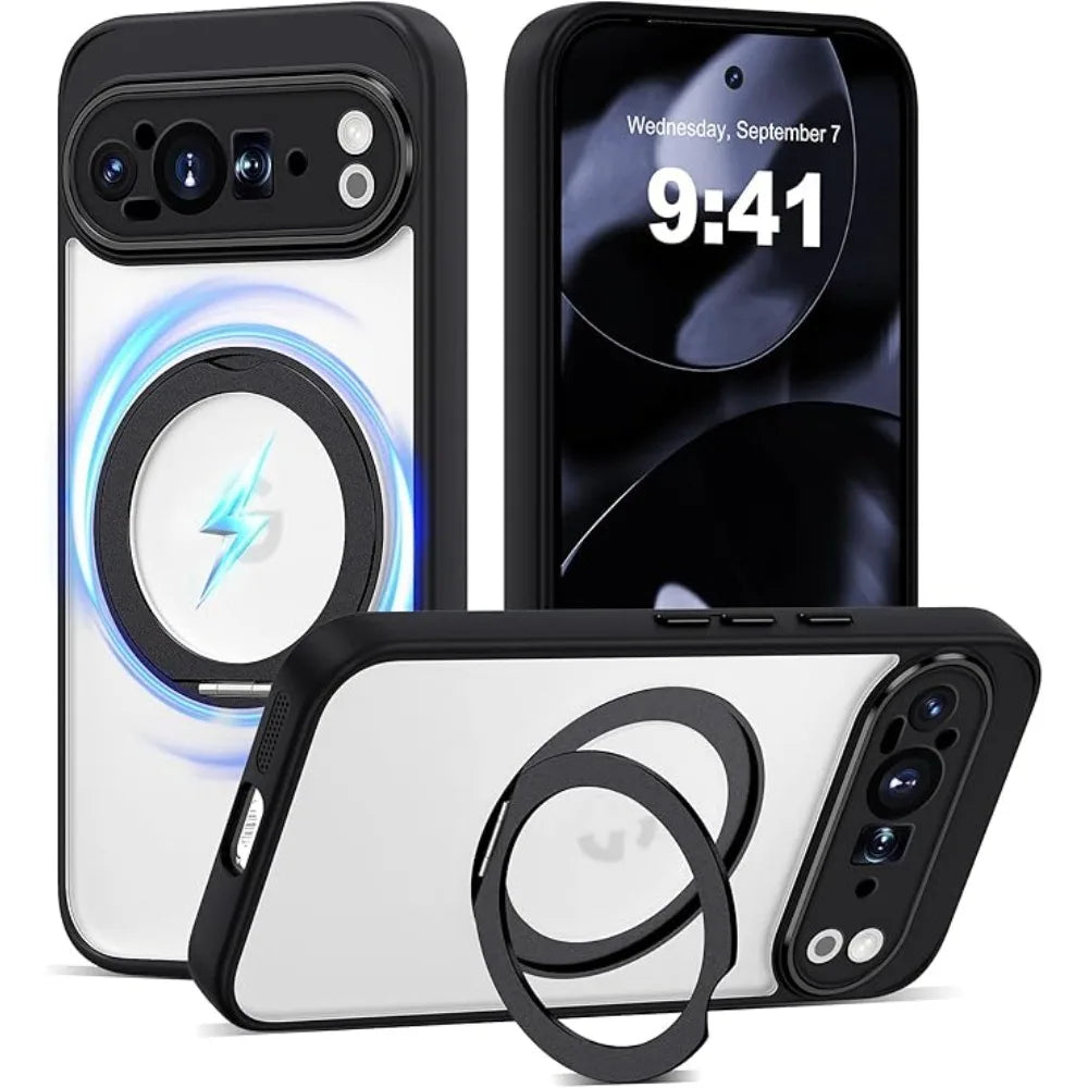 360°Magnetic Ring Stand Case - The Pixel Store