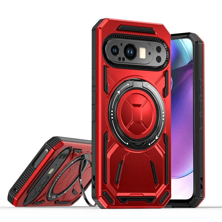 Magnetic Armor Case with Ring for Google Pixel Series - The Pixel Store