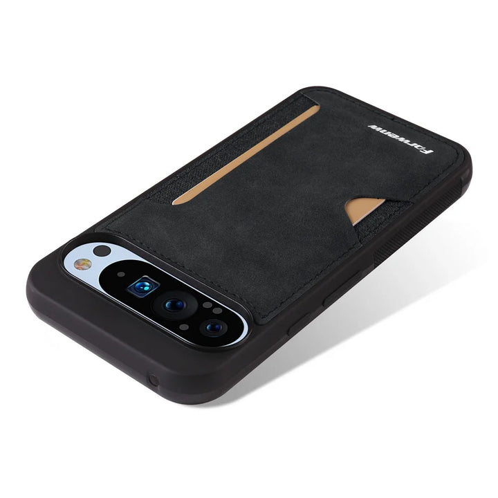 Card Slot Leather Case - The Pixel Store