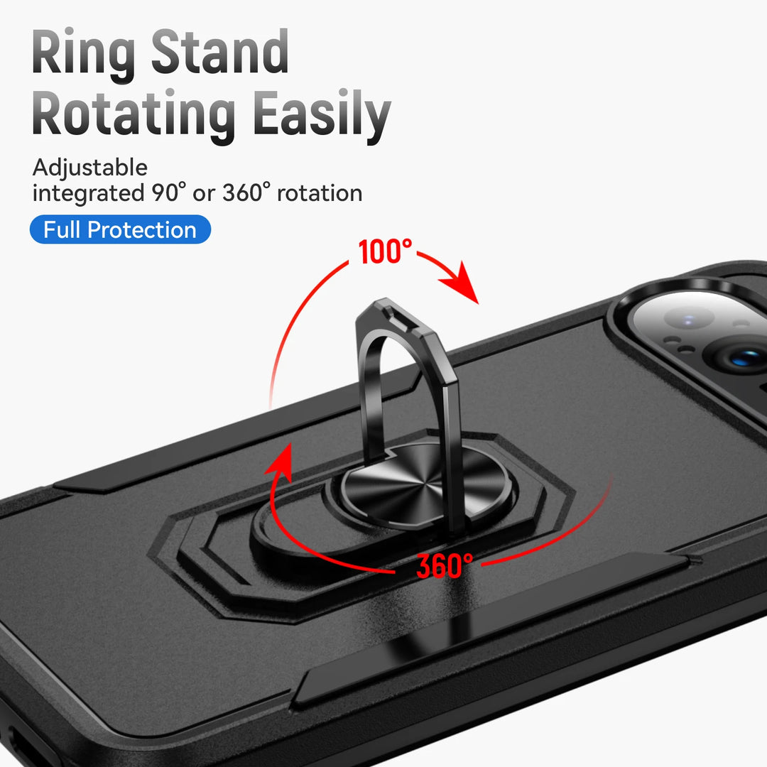 Full Protection Case with Stand for Google Pixel 9 Series - The Pixel Store