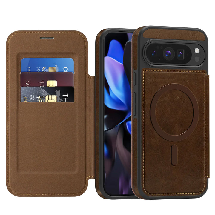 MagSafe Leather Wallet Case - The Pixel Store
