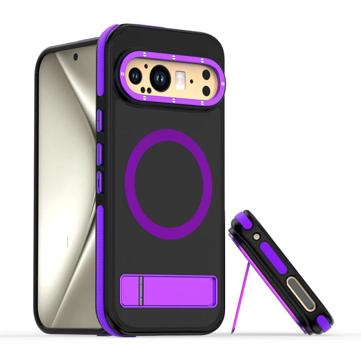 Shockproof Case with Folding Stand For Google Pixel 9 Series - The Pixel Store