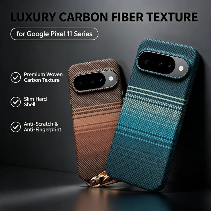 Carbon Fiber Magnetic Case for Pixel Series