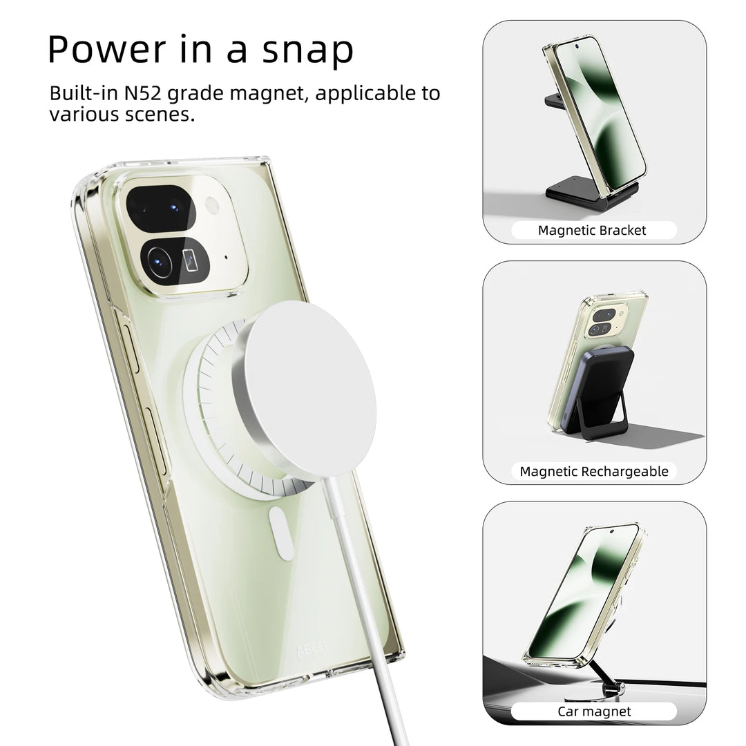 Clear Magnetic Case For Pixel 10 Pro Fold - The Pixel Store