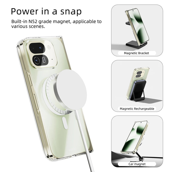 Clear Magnetic Case For Pixel 10 Pro Fold - The Pixel Store