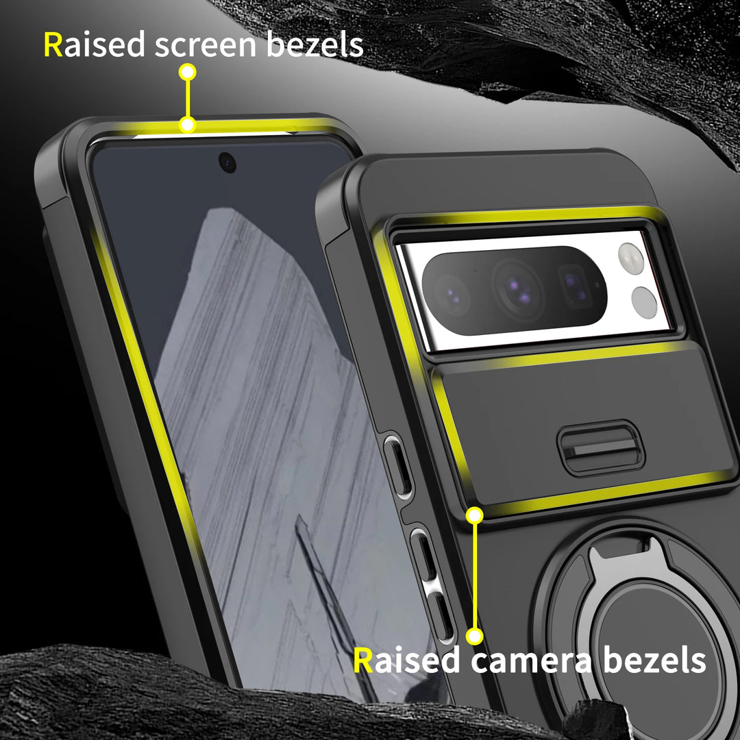 Magnetic Armor Case with Kickstand - The Pixel Store