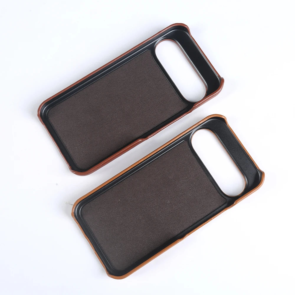 Premium Leather Card Holder Case - The Pixel Store