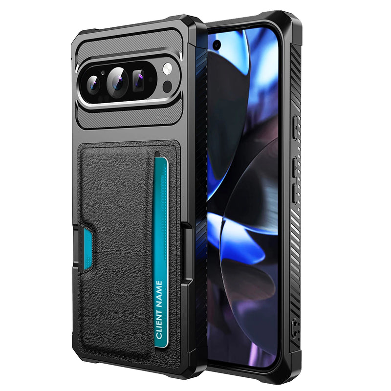 Leather Wallet Case For Google Pixel Series