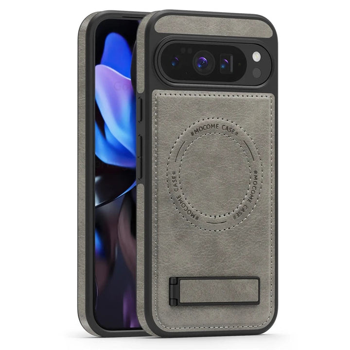 Leather Magnetic Case with Stand - The Pixel Store