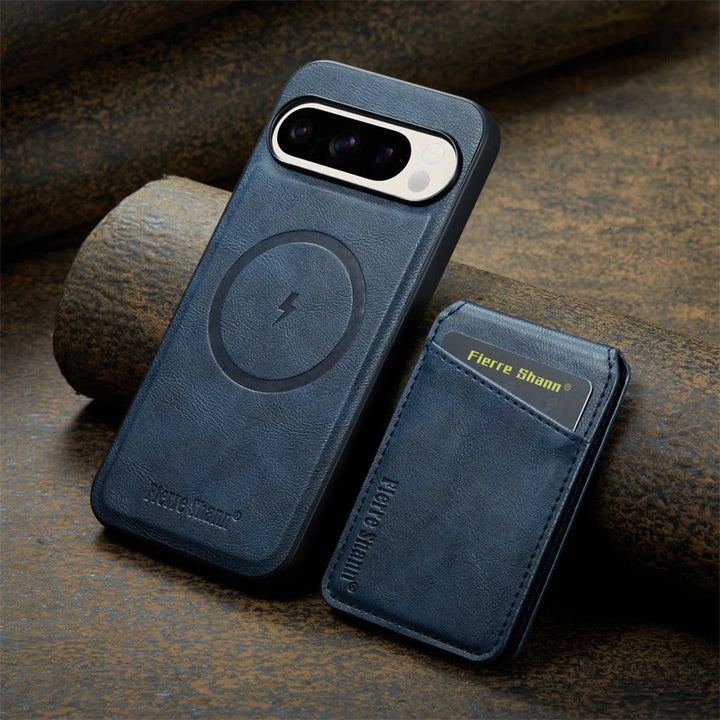 Leather Case with Wallet For Google Pixel Series - The Pixel Store