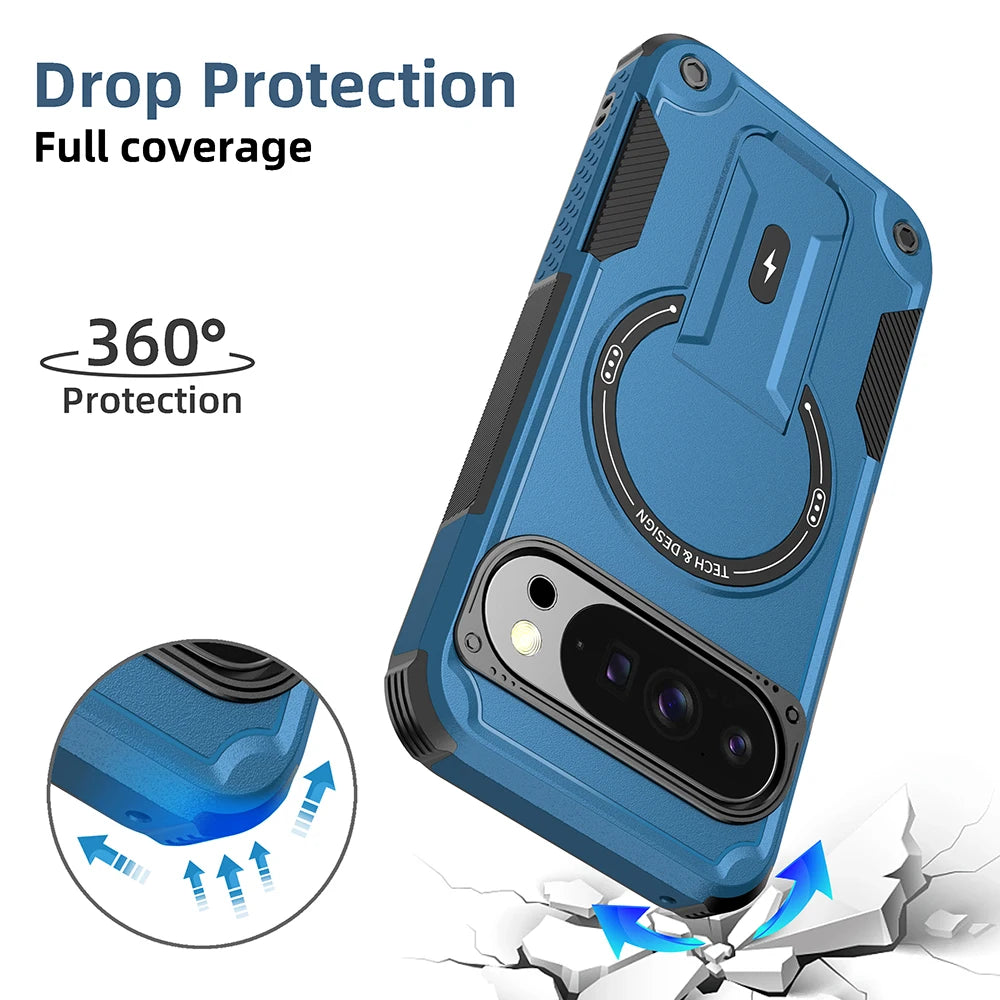 Rugged Magnetic Kickstand Case - The Pixel Store