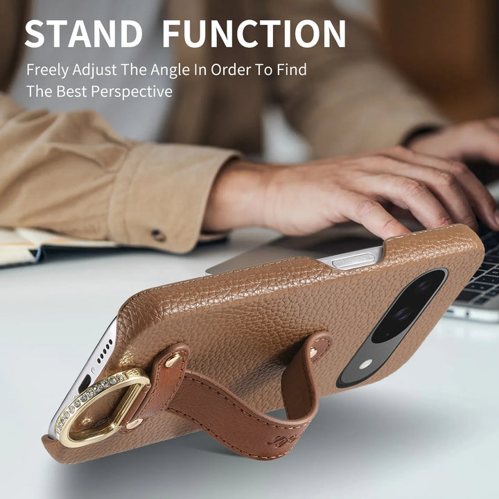 Premium Strap Stand Case For Google Pixel Series