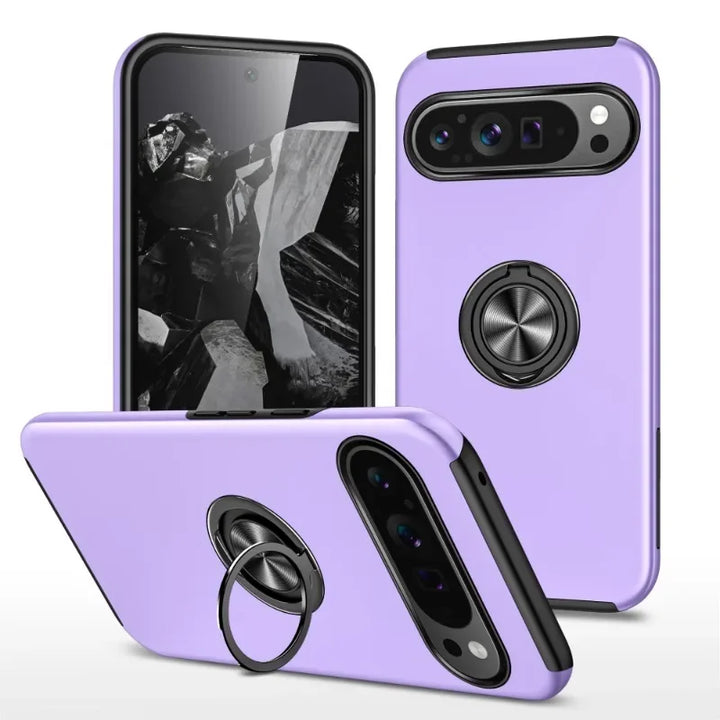 Magnetic Ring Stand Shockproof Case - The Pixel Store