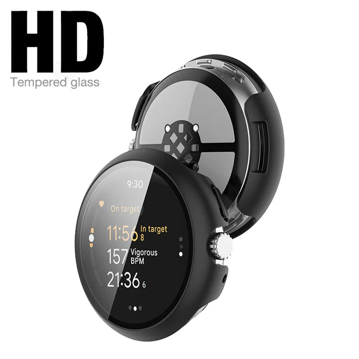 Protective Case with Screen Protector for Google Pixel Watch - The Pixel Store