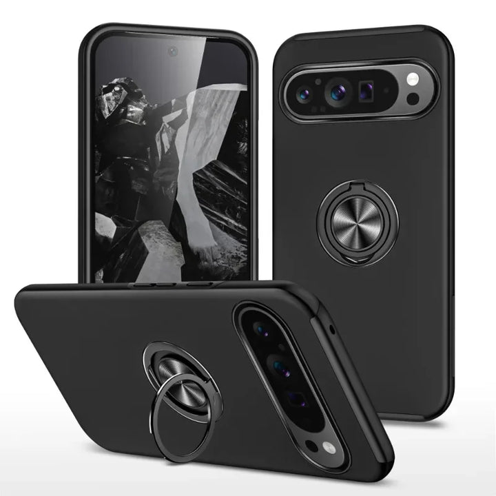 Magnetic Ring Stand Shockproof Case - The Pixel Store