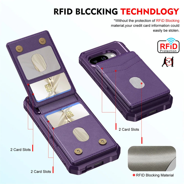 2-in-1 Magnetic Wallet Case for Pixel Series - The Pixel Store