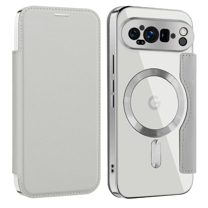 Leather Magsafe Case with Card Slot Holder For Pixel Series - The Pixel Store