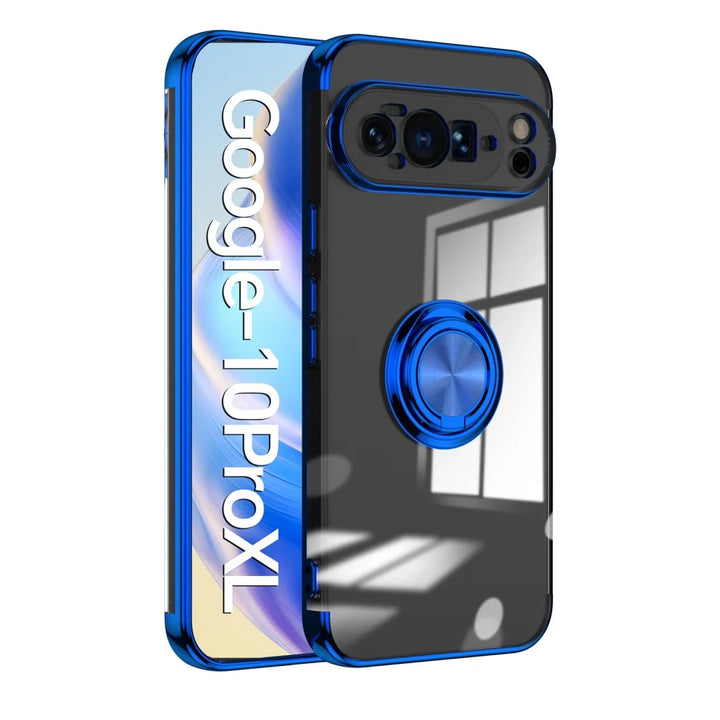 Luxury Magnetic Ring Case with Stand - The Pixel Store