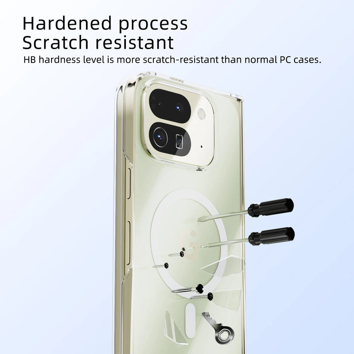 Clear Magnetic Case For Pixel 10 Pro Fold - The Pixel Store