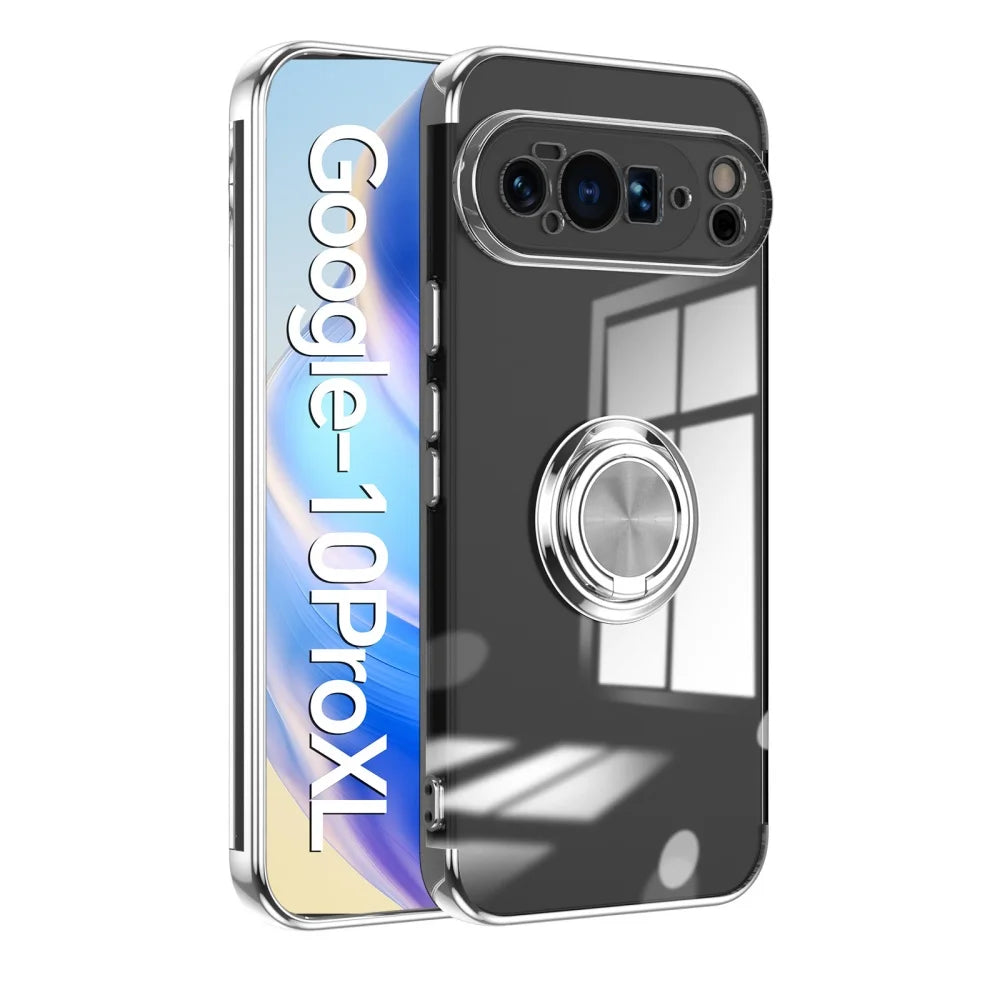 Luxury Magnetic Ring Case with Stand - The Pixel Store
