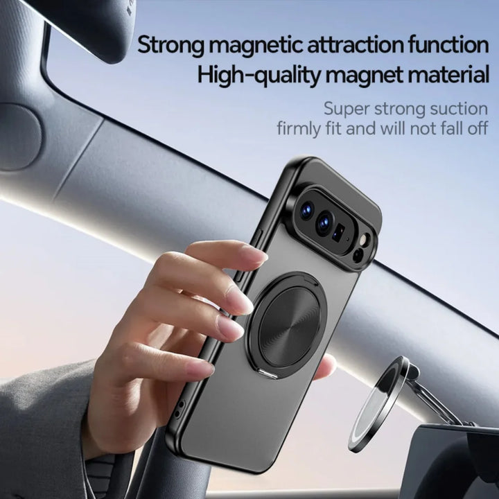360° Ring Kickstand Case with Lens Protection - The Pixel Store