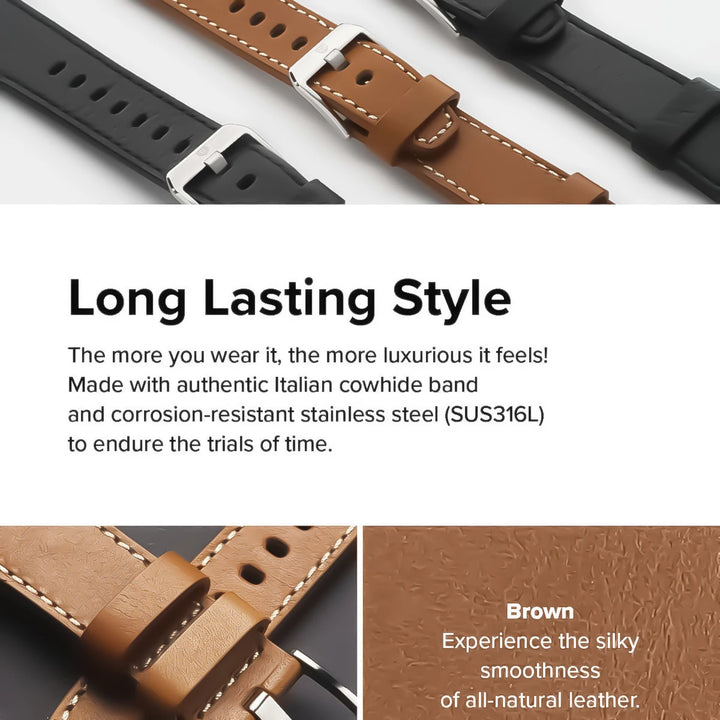 Premium Leather Band for Pixel Watch 4 - The Pixel Store