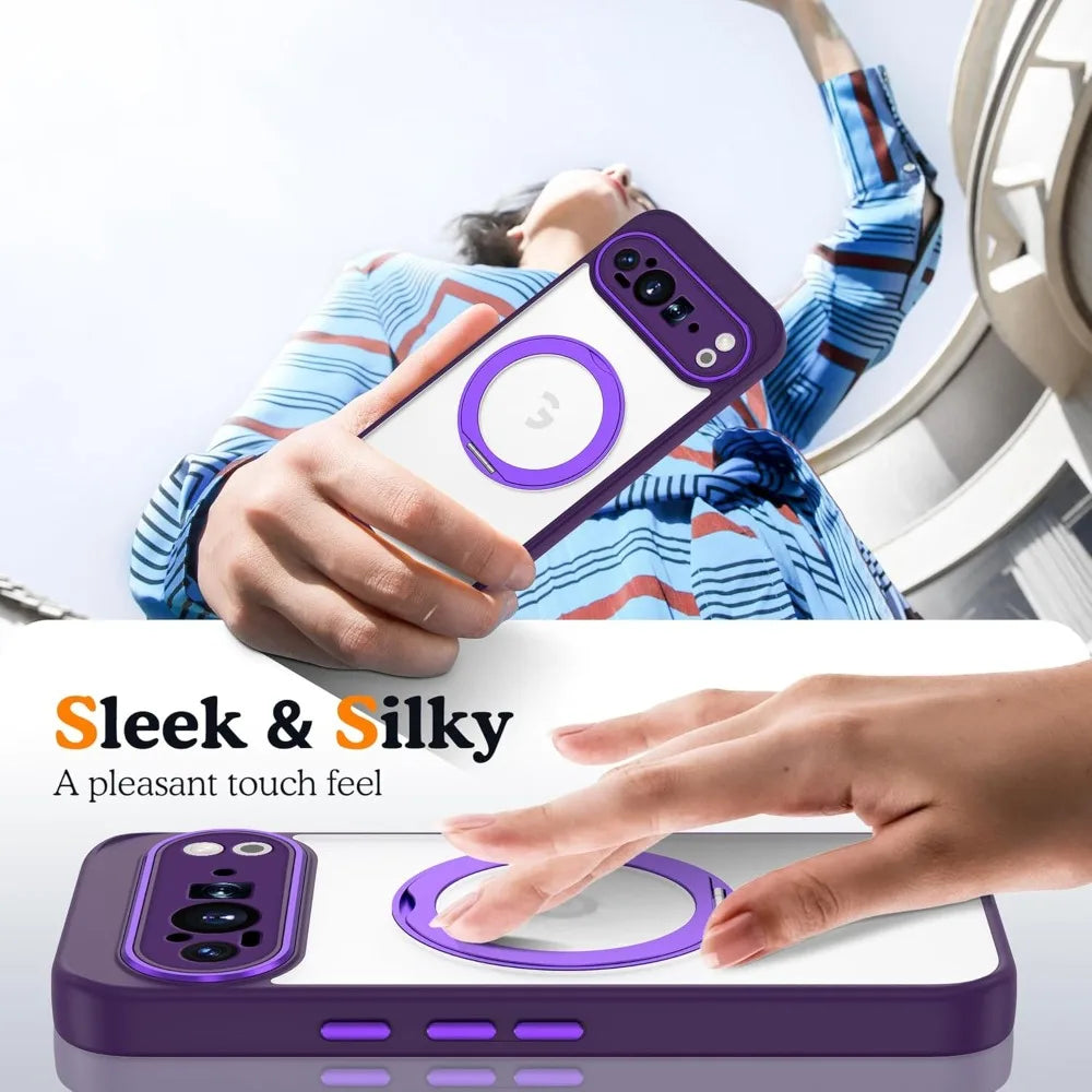 360°Magnetic Ring Stand Case - The Pixel Store