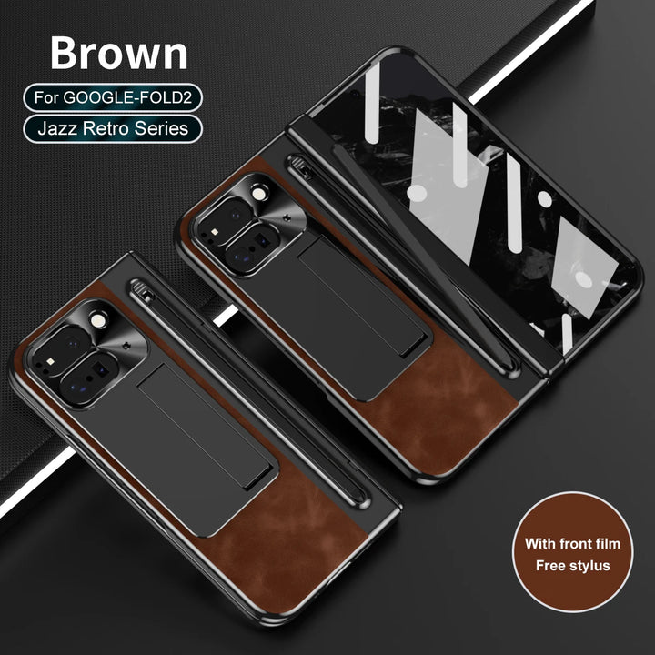 Leather Case With Touch Pen - The Pixel Store