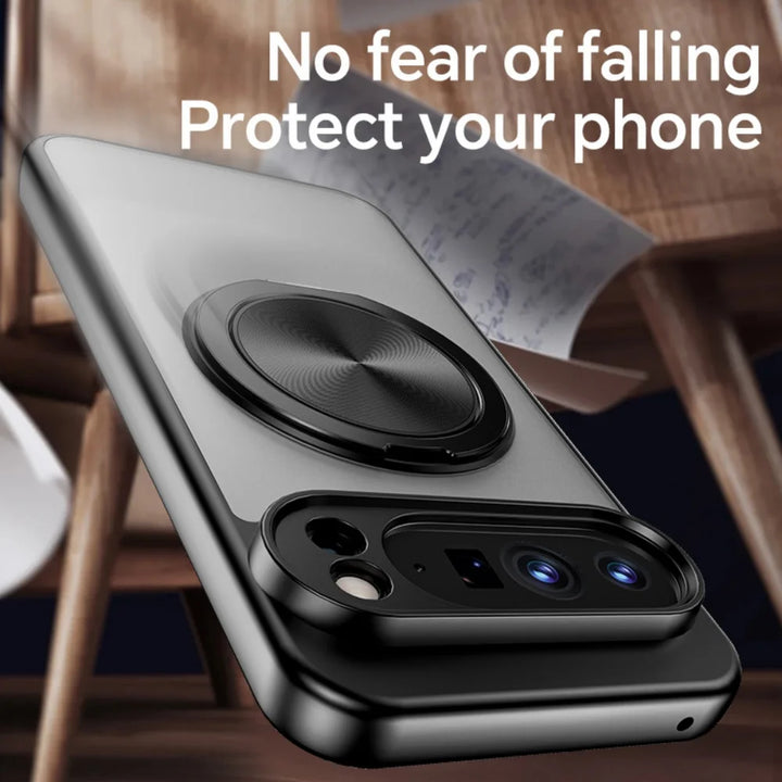 360° Ring Kickstand Case with Lens Protection - The Pixel Store