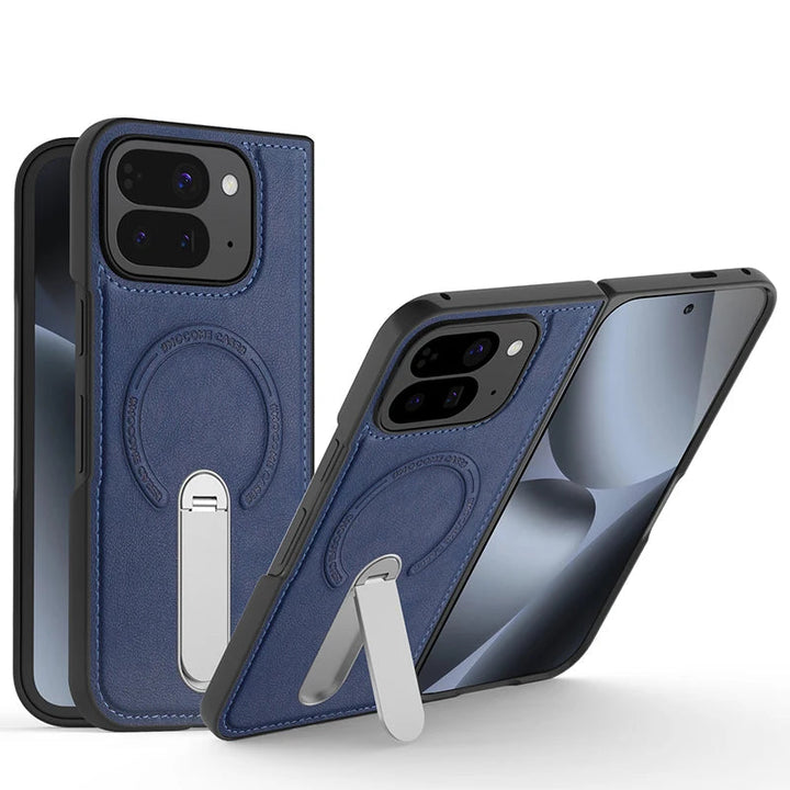 Magnetic Leather Case with Stand For Pixel Fold - The Pixel Store