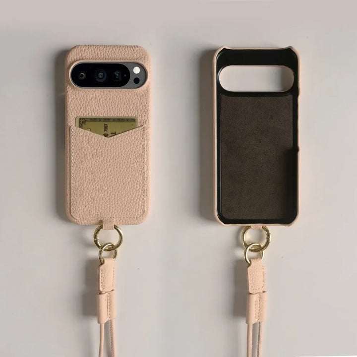 Crossbody Leather Case with Card Holder For Pixel Series - The Pixel Store