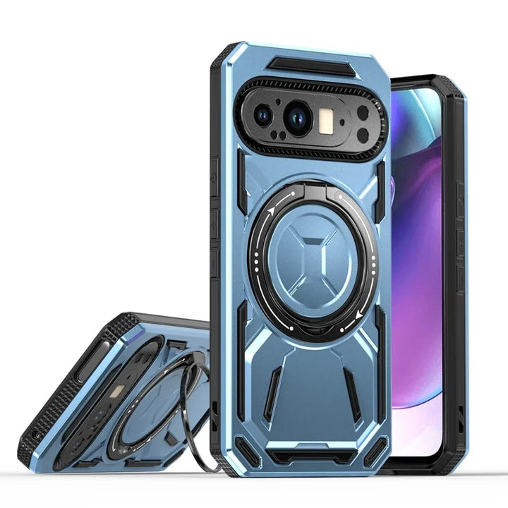 Magnetic Armor Case with Ring for Google Pixel Series - The Pixel Store