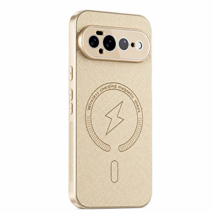Magnetic Leather Case For Pixel Series