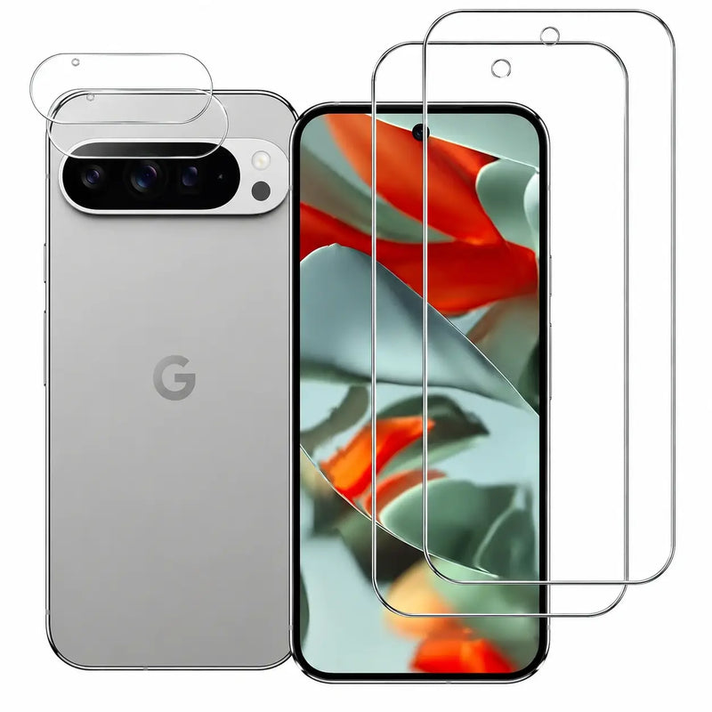 2-in-1 Tempered Glass and Lens Protector Set for Pixel 11 Series