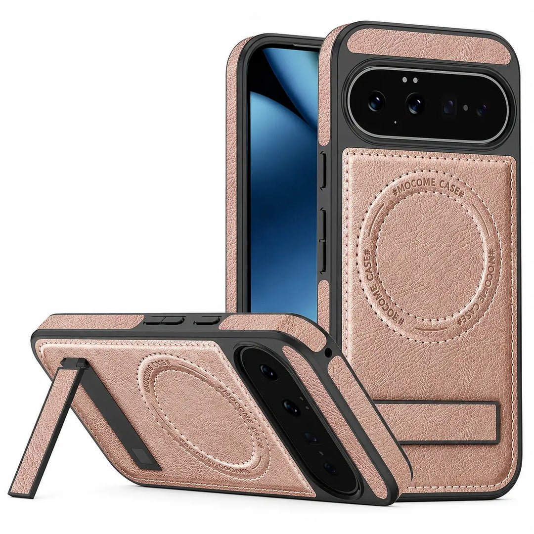 Magnetic Leather Kickstand Case For Pixel Series