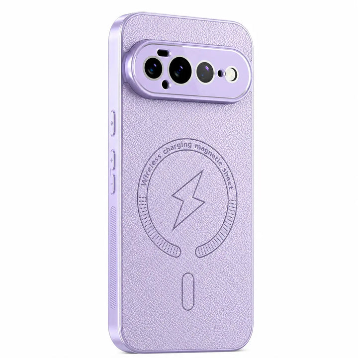 Magnetic Leather Case For Pixel Series