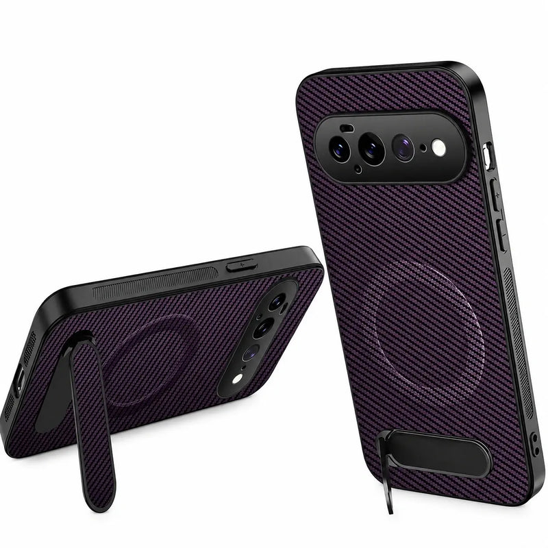 Carbon MagSafe Stand Case For Google Pixel 11 Pro