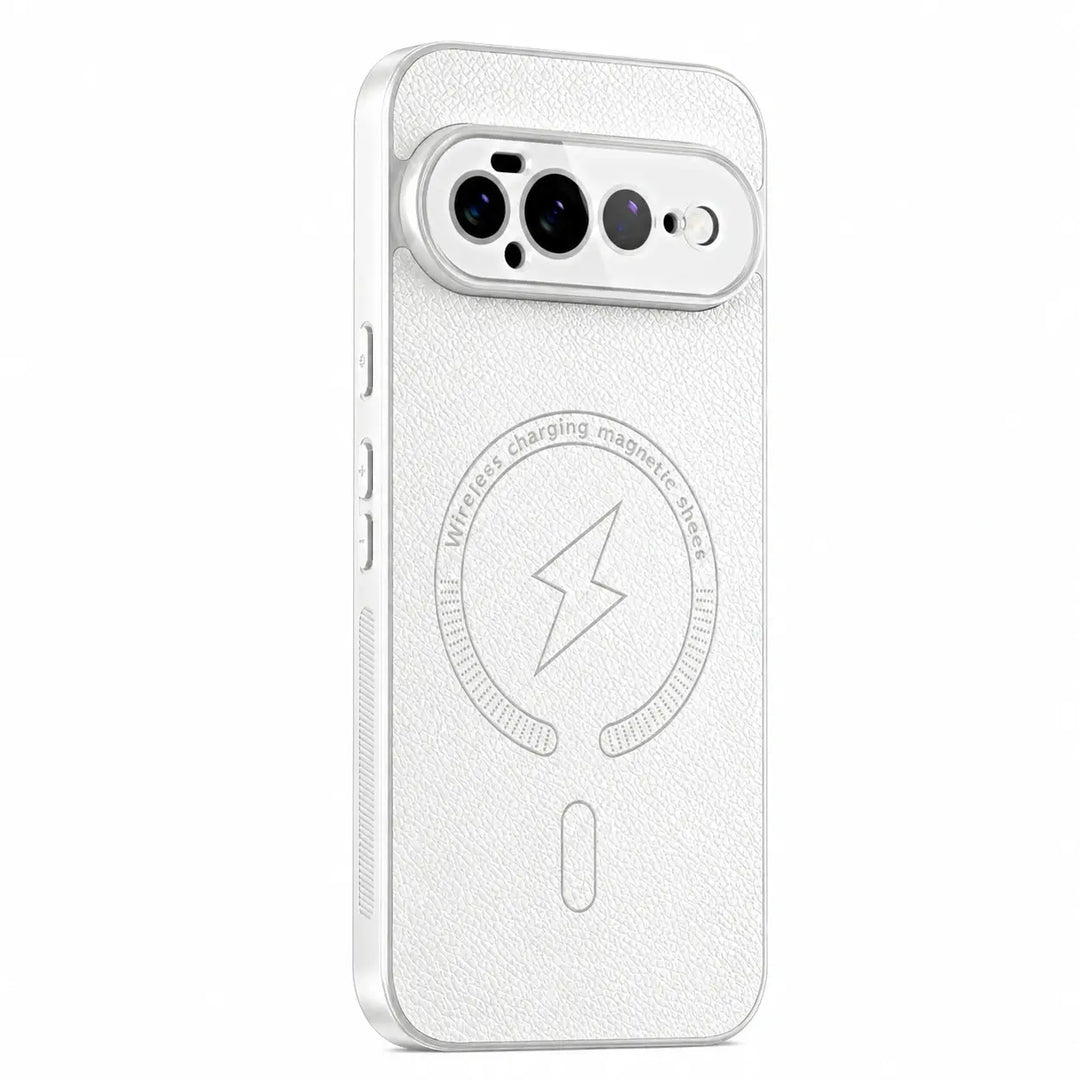 Magnetic Leather Case For Pixel Series